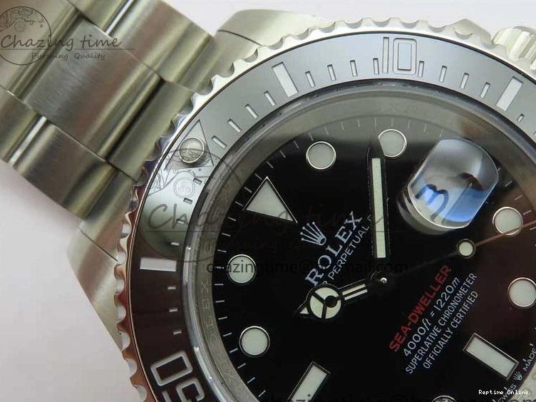 0128 Sea-Dweller 2017 Baselworld 126600 3EF 1:1 Best Edition Black Dial on SS Bracelet A3235 Clone SmoothTexture 2487